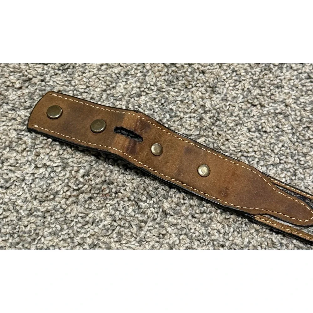 Nocona Realtree Camo Leather Belt Shotgun Shell Concho Size 26 Western youth
